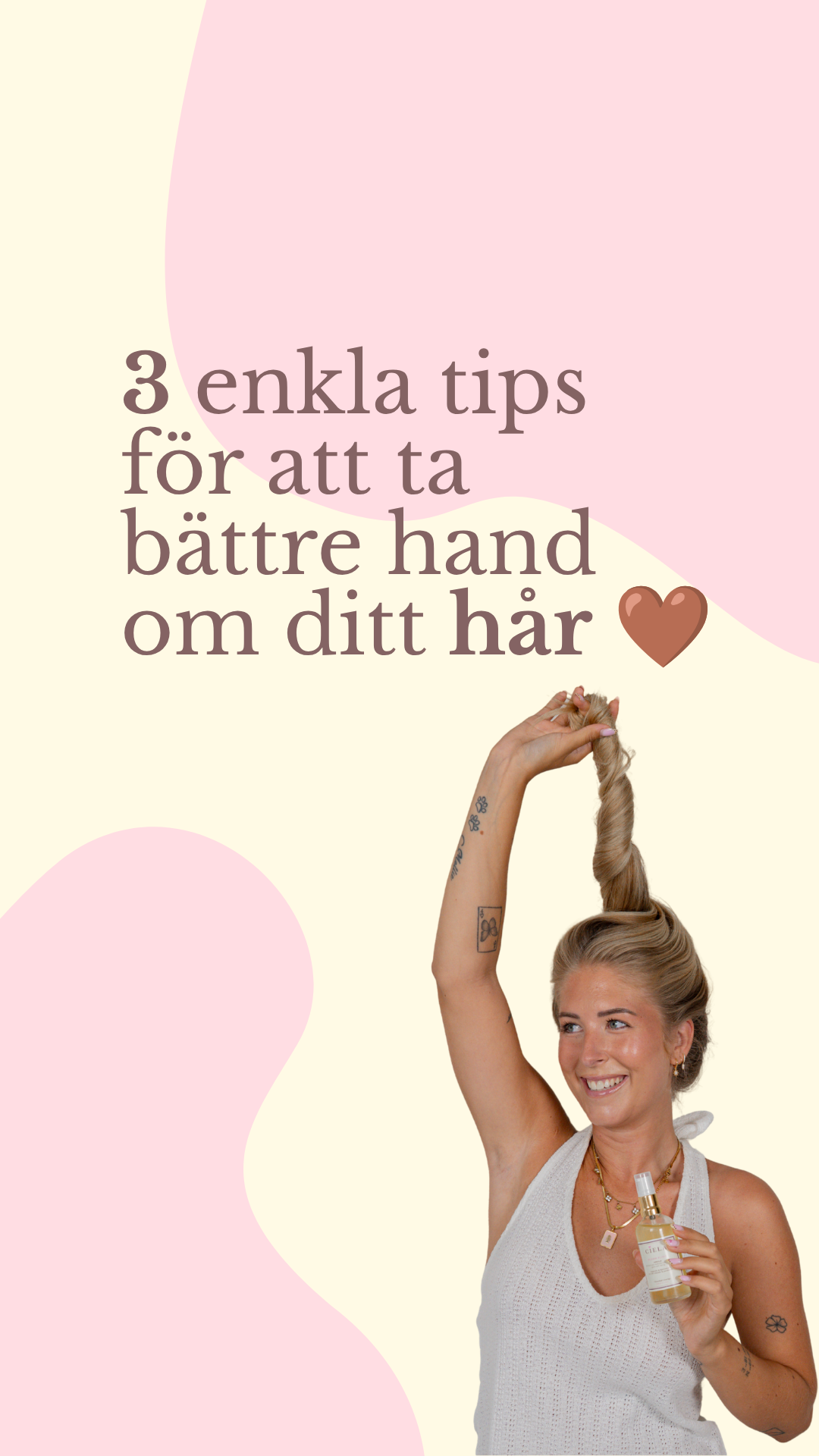 3 enkla tips för att ta bättre hand om ditt hår 🤎