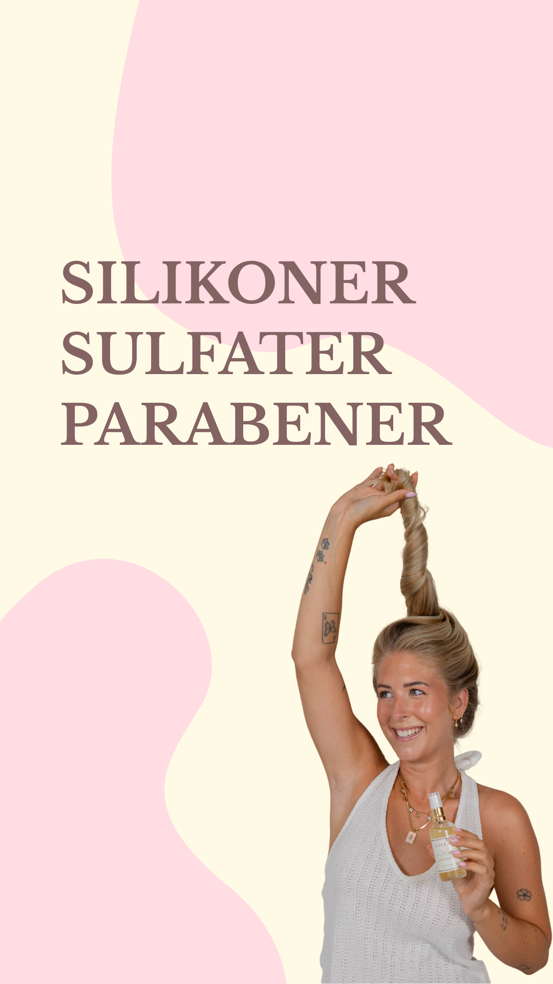 Utan silikoner, sulfater & parabener 🤎